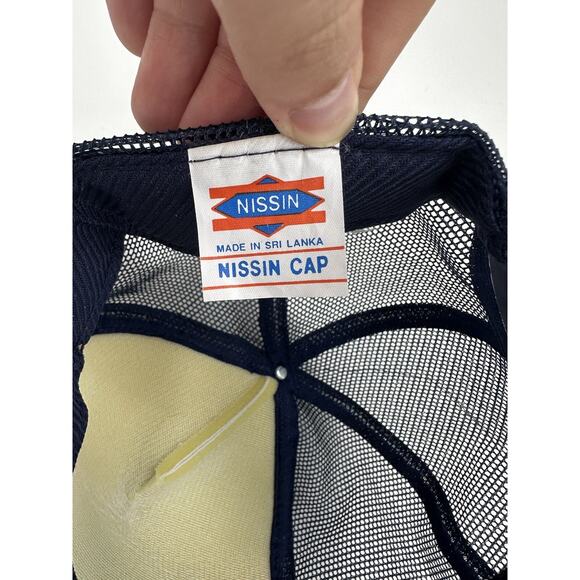 Nissin Cap Snapback Hat St. Thomas U.S Virgin Islands Rope Adjustable Vintage - Picture 4 of 8